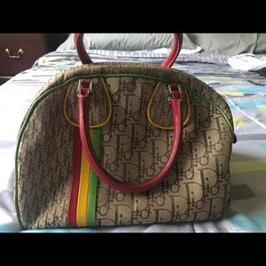 Dior Rasta bowling bag